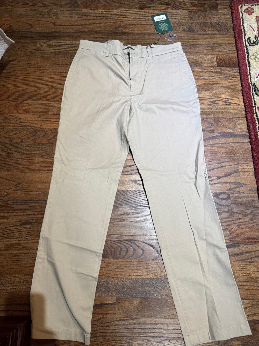 Duck Head Men's Khaki Straight-Leg Chinos
